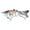 H, variant on Riforla 3D Fish Hook Realistic Fish Shape Fishing Supplies for Lake River for Fishing Enthusiasts Beginners Fishing S