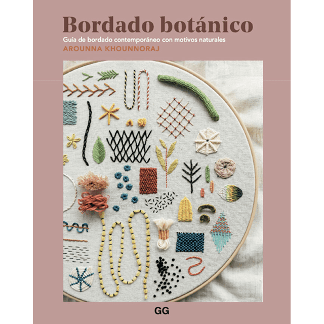 Bordado Botánico EDITORIAL GG Pasta Blanda