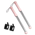 thumbnail image 2 of Siruishop 2 Pieces Ropeless Battle Ropes Men Women Portable Professional Training Rope pink, 2 of 8