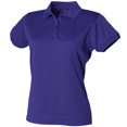 thumbnail image 1 of Henbury - Polo de Pique para Mujer (Púrpura Brillante), 1 of 2