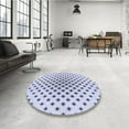 thumbnail image 4 of Ahgly Company Machine Washable Indoor Rectangle Transitional Lavender Blue Area Rugs, 8' x 10', 4 of 7