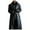 Black, variant on Tiqkatyck Winter Coats for Men Clearance Trench Coat Men, Men's Long Cardigan Button Solid Color Leather Windbreaker Long Sleeve Coat Mens Jacket Winter Black