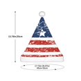 thumbnail image 3 of Haiem USA Colors Stripes1 Pattern Santa Hat Confortable Velvet Christmas Hat for Christmas Party Favors Fit for Adults and Kids, 3 of 6