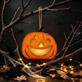 thumbnail image 5 of Halloween Decoration for Home Indoor Outdoor Clearance Under $5.00!Wooden Hanging Ornament Halloween Decorations With LED Lights For Indoor Outdoor Party Home Garden Table Mantel Scary House Decor, 5 of 6