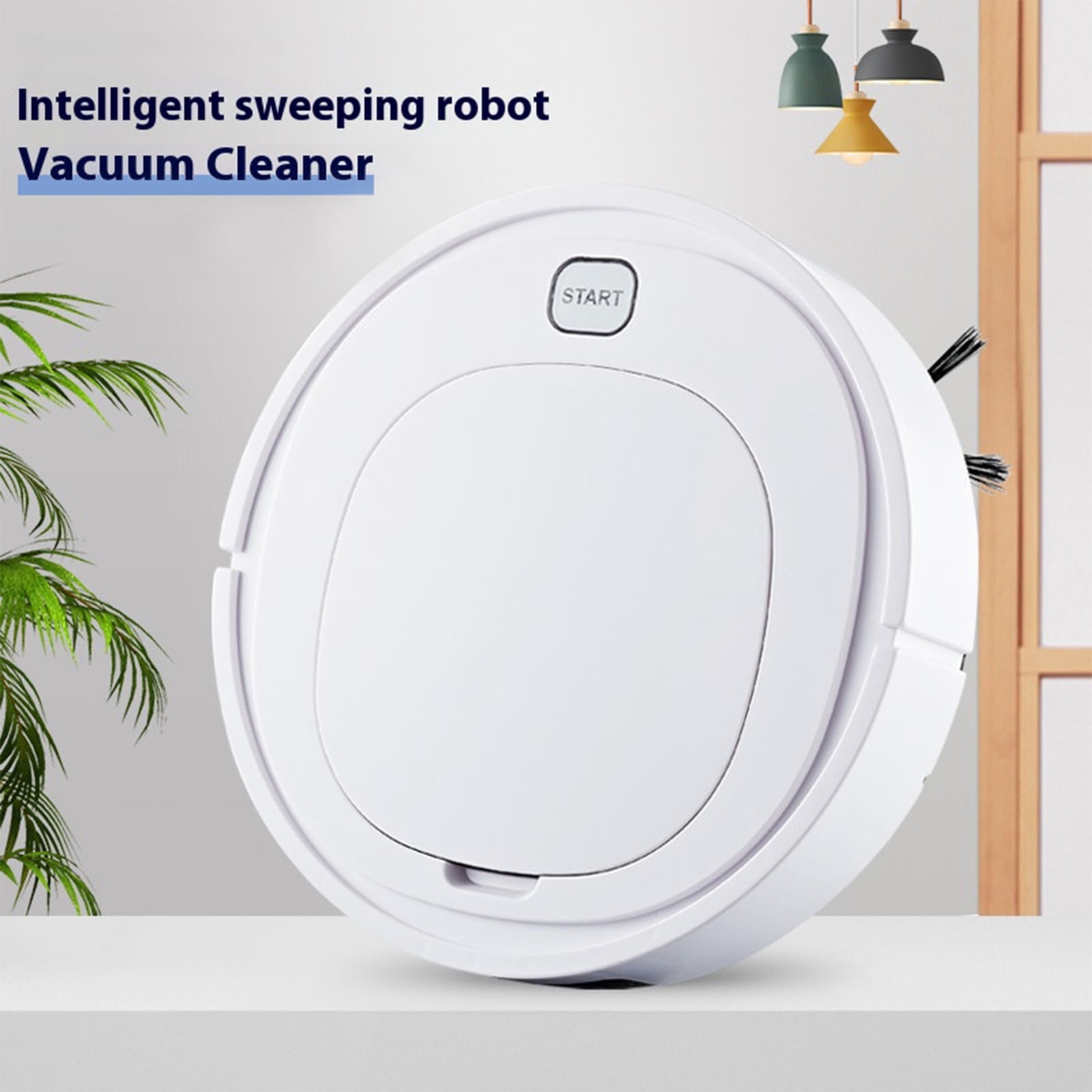 Zenithome Under 22$ Sweeping Robot Mop Sweep and Suction Smart Three-In-One Cleaning Machine Lazy Vacuum Cleaner Home Appliances Small Gifts Smart Home Appliances Gift