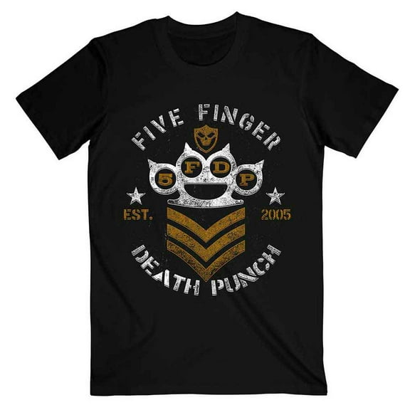 Five Finger Death Punch Unisex T-Shirt Chevron (Small)