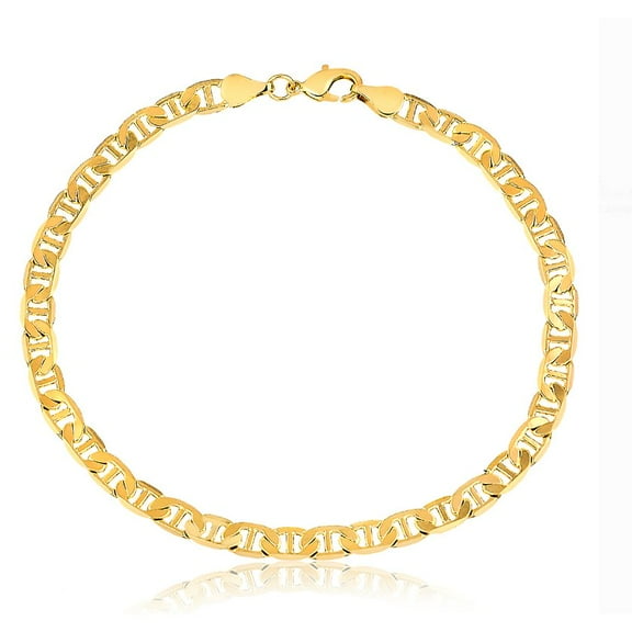14k Gold Filled High Polish Finsh MARINER ANKLET