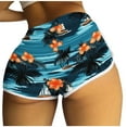 thumbnail image 2 of Shorts for Women under $5! Cagogo Booty Shorts for Women Sexy Naughty Letter Printed Yoga Dance Gym Workout Running Active Hot Shorts Pants Briefs Loungewear Pajama, 2 of 5