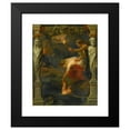 thumbnail image 2 of Follower of Peter Paul Rubens 12x14 Black Modern Framed Museum Art Print Titled - Thetis Dipping the Infant Achilles&nbsp;Into the River Styx, 2 of 5