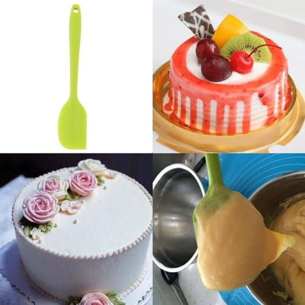 Espátula para hornear pan y mantequilla, cepillo para crema, utensilios de cocina de silicona