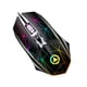 thumbnail image 1 of Injueey Ratón óptico ergonómico con cable USB para ordenador, portátil, 4 botones, para juegos, con luz RGB, ajustable, accesorios para PC Videojuegos y accesorios, 1 of 6