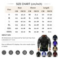 thumbnail image 3 of LWavelet Mens Casual Long Sleeve Pullover Hoodie with Zipper Pockets and Adjustable Drawstring Hood for Outdoor Activities, 3 of 5