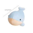 thumbnail image 3 of Lindos peluches de ballenas oceánicas, orcas, ballenas jorobadas, muñecos de tela reconfortantes para niños, regalo de cumpleaños, muñeco de peluche, 3 of 9