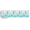 thumbnail image 3 of Ambesonne Floral Fabric by the Yard Upholstery, Aquatic Tone Branches Leaves, 2 Yards, White and Dark Seafoam, 3 of 5