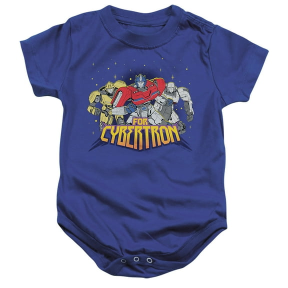 TRANSFORMERS ONE For Cybertron Group Unisex Infant Snap Suit for Baby, Royal, Small