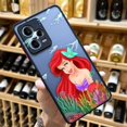 thumbnail image 3 of Matte Case for Redmi NOTE 12 11 10 11S 10S 9 9S 9T 8 7 6 5 4 3PRO PLUS 4G 5G Case Funda Coque Capa Shell Anime Mermaid Princess, 3 of 5
