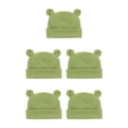 thumbnail image 1 of Sonducket Gorro de bebé cómodo, gorros elásticos multifuncionales para niñas y niños, accesorios para bebés, gorros para niños pequeños, verde Type2 NO2 Sonducket CBP379557, 1 of 1