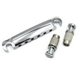 thumbnail image 3 of 1 Set Guitar Bridge Tailpiece Kit With Studs Upper Lower String Bridge Compatible For Les Paul Sg Electric Guitar, 3 of 8