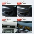 thumbnail image 5 of Car Interior Trim under $5! kkbbma Car Interior Decorative Strip, PVC Chrome Trim for Door, Dashboard, Center Console, 3M Adhesive-Free Installation, Vibration Noise Reduction, Multi-Color, 5 of 7