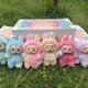 thumbnail image 4 of Stock caja ciega genuina cara de vinilo Labubu V3 los monstruos grandes en la serie de energía colgante figura Kawaii muñeca llavero decoración regalo, 4 of 5
