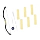 thumbnail image 3 of Qarigey Eyebrow Microblading Ruler Set Positioning Tools Mark Rulers Makeup Accessories Mapping String Accessory Kit Tool Measurement Type2 NO2 Qarigey CE014157-00, 3 of 6