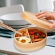 thumbnail image 5 of 2 Fiambreras De Madera Estilo Japonés Bento Box Con Palillos, 5 of 9