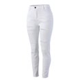 thumbnail image 5 of Mnyotv Women’s Fashion New European And American Ripped Jeans Women's Pencil Pants Women's Jeans White S, 5 of 8