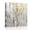 Light Gray Gold, variant on Canvas Wall Art, Golden Grey Tree Framed Canvas Prints for Bedroom Living Room, Oil Painting Forest Abstract Art Large Gallery Wrapped Wall Decor for Home Office, Gifts, 18"x24" Ship Next Day