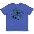 thumbnail image 3 of Inktastic St. Patrick's Day The Leprechauns Made me Do It Youth T-Shirt, 3 of 5