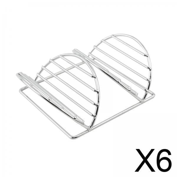 Soporte para tacos,soporte para tacos de cocina,bandeja calentadora,plato,Soporte para tacos Soporte para tacos de acero inoxidable,Bandeja apta para microondas,conchas grandes,tazón para