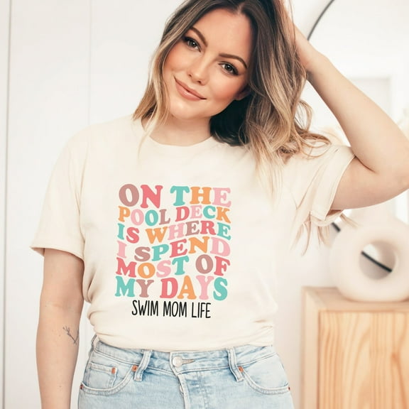 Swim Mom Shirt, Swimmer Mom, Swim Mom Tshirt, Swimmer Coach Gifts, Swim Team Mom, Swim Mom Tee, Sorry Can'T Swim Meets, Mother'S Day Gift