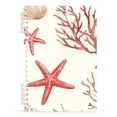 thumbnail image 7 of FORMRS 1-Subject Spiral Notebook 8" x 5" College Ruled 60 Refillable Sheet A5 Hard Cover, 2 Pack, White Starfish, 7 of 7
