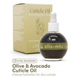 thumbnail image 2 of Aceite para cutículas Nail Cuticle Oil ella+mila Olive Avocado 68 ml, 2 of 9