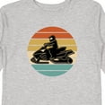 thumbnail image 4 of Inktastic Snowmobile Retro Sunset Boys or Girls Long Sleeve Toddler T-Shirt, 4 of 5
