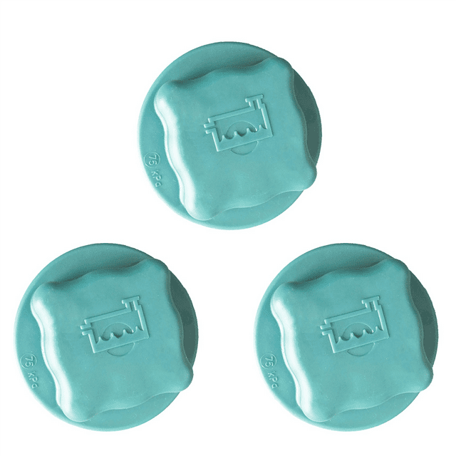 3X Coolant Tank Reservoir Cap Radiator Cap Engine Coolant Cap for S40 S60 S80 V70 V90 XC70 XC90 C70 -2014