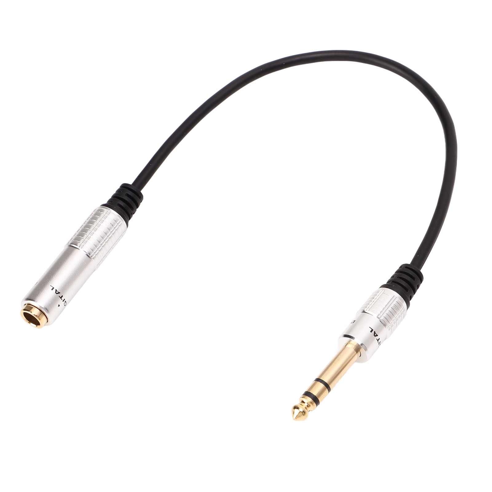 Microphone Audio Adapter Cable, Plastic Metal Microphone Adapter Cable
