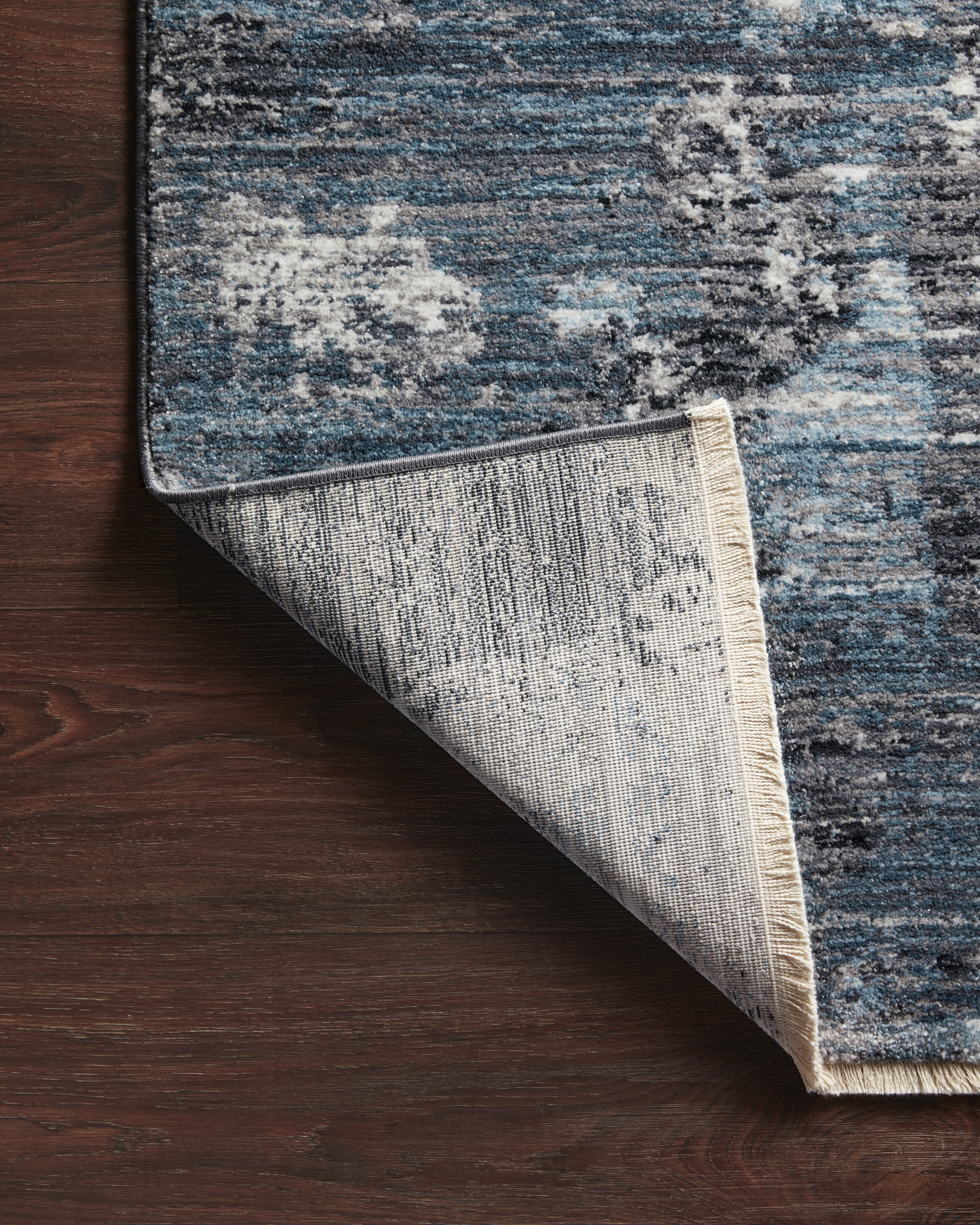 Loloi Samra SAM-05 Dove / Sky Abstract Area Rug 7'-10" x 10'