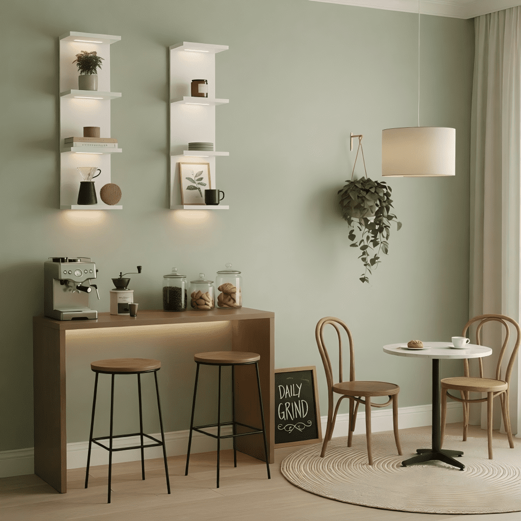Versatile 4 Tier Wall Shelf Unit,White Lack Wall Shelf,Display Floating Shelf with LED Remote Control Light