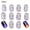 colorful flash, variant on Mini LED Lights for Crafts, DIY Projects & Figurines - 10 Pack Small Battery Operated Lights for Toy Bricks, Museum Frames & More
