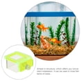 thumbnail image 4 of Miangastore Mangeoire à Poissons Claire Aquarium Réservoir de Poissons Suspendu Mini Tube Flottant, 4 of 8