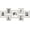 Light Wood, variant on Set of 7 Picture Frames with Shatter-Resistant Glass - Gallery Wall Frame Set with One 11x14, Two 8x10 and Four 5x7 Frames - Signature Collection - Dark Oak