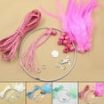 thumbnail image 3 of Diy Crochet Feather Dream Catcher Kit Hanging Decoration Wall Ornament Background Decor Living Room Bedroom Home Decor, 3 of 7