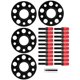 thumbnail image 1 of BOROCO-Kit De Espaciadores De Rueda Centrados En Buje De Coche, Repuesto De 15mm Y 20mm Para W203 Clase C C230 C240 ​​C320 C32 2002-2007(rojo), 1 of 14
