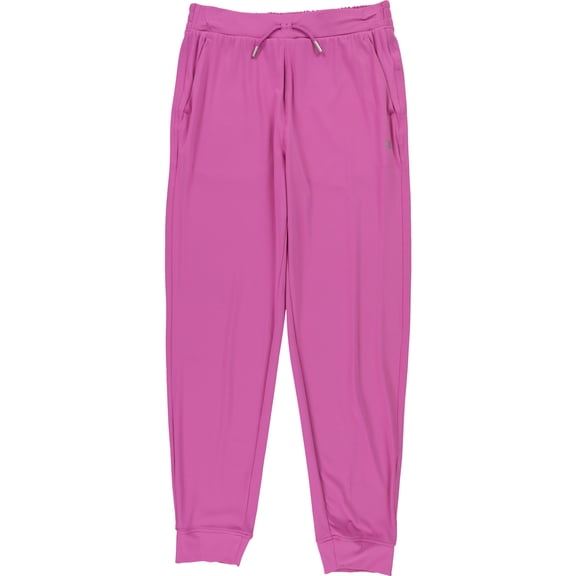 Champion Girls Solid Athletic Track Pants, Purple, Big Kids (8-20), L