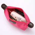 thumbnail image 3 of Bolsa de maquillaje para mujer con forma de bola de masa, bolsa de almacenamiento de cosméticos con forma de bola de masa plegable, bolsa de almacenamiento de regalo, 3 of 6