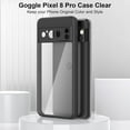 thumbnail image 5 of Designed for Goggle Pixel 8 Pro Case,Shockproof Protection TPU Soft Bumper Military Grade Drop Hard PC Back Protective Slim Phone Case Cover for Pixel 8 Pro 6.7 inch -Black, 5 of 7