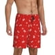 thumbnail image 2 of Fotbe Christmas Pantalones Cortos de Pijama para Hombre, Ropa de Dormir, Pantalones de Pijama Cortos para Hombre-Small, 2 of 6
