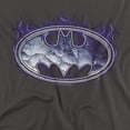 thumbnail image 2 of Batman Cracked Shield Women's T Shirt, Charcoal, Medium, 2 of 6
