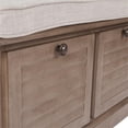 thumbnail image 4 of Pemberly Row Banc de Rangement Moderne en Gris Antique Entièrement Assemblé, 4 of 7