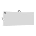 thumbnail image 6 of Hustle Tackboard for 48W Cubicle Desk in Warm Beige Fabric, 6 of 6